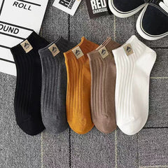 Summer Thin And All-Matching Socks Polyester Cotton Low Top