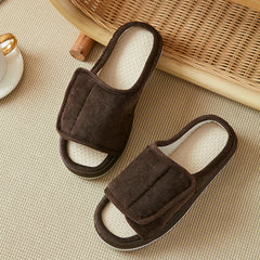 Men’s Orthopedic Slippers – Adjustable Shoes for Swollen Feet & High Instep