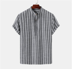 Men's Youth Fashion Slim-fitting Cool Short Sleeve
