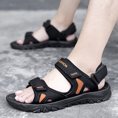 Breathable Summer Sandals with Velcro Straps for Men