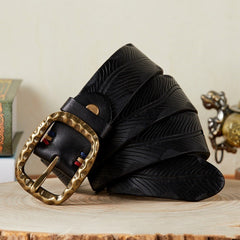 Personalized Trendy Court Belt Men