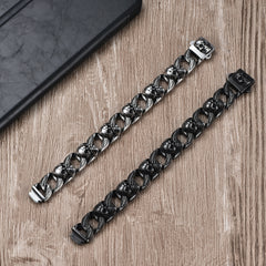 Men’s Punk Personality Bracelet – Bold Domineering Style Fashion Jewelry