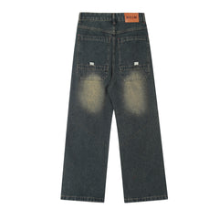 Men’s Fashion Denim Cargo Pants – Stylish Cotton Denim Trousers for Casual Wear