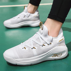 Men’s Low-Top Basketball Shoes – Lightweight, Shock-Absorbing Soft Sole