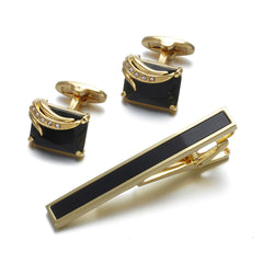Fashion Gentleman Tie Clip High Quality Cufflinks