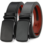 Men's Belt Hot-selling Film Alloy Automatic Buckle Leather
