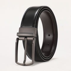 Men's Alloy Business Double Sided Pin Buckle Belt