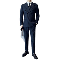 Three-Piece Set Business Casual Suit