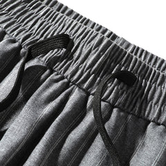 New Loose Striped Men’s Wide-Leg Casual Pants