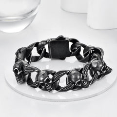 Men’s Punk Personality Bracelet – Bold Domineering Style Fashion Jewelry
