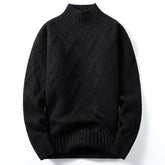 Men's Half Turtleneck Loose Knit Sweater