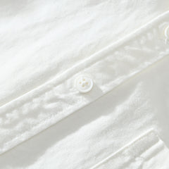 Spring And Summer New Single Pocket Long Sleeve Casual Shirt