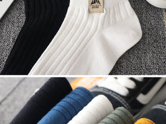 Summer Thin And All-Matching Socks Polyester Cotton Low Top