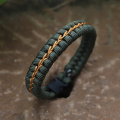 Men’s Handwoven Outdoor Sports Bracelet – Durable Adventure-Ready Accessory