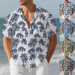 European And American Men's Beach Short Sleeve