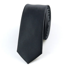 Formal Wear Korean Style Men's Casual Striped Dot Retro Glossy Hand Tie
