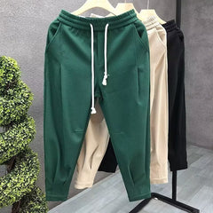 Elastic Waist Loose Casual Pants For Men