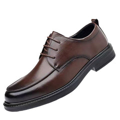 Men's Business Leather Dress Shoes – Non-Slip & Breathable