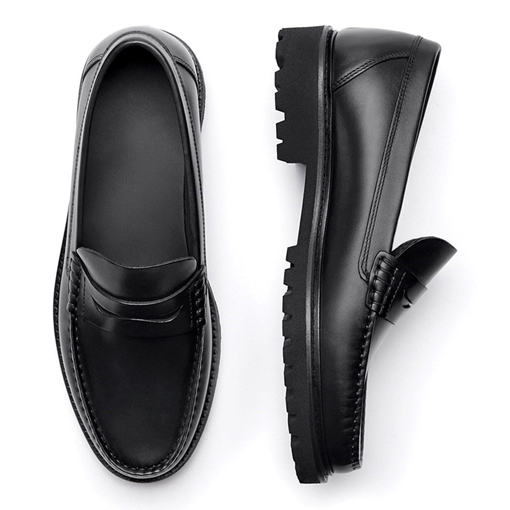 Men's Leather Loafers For Business Formal Luxury