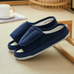 Men’s Orthopedic Slippers – Adjustable Shoes for Swollen Feet & High Instep