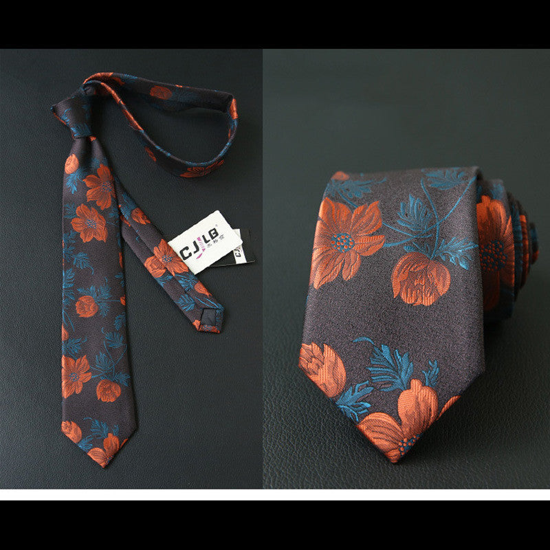 Men's Business Striped Retro Design Suit Tie