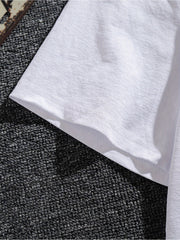 Casual Men's T-Shirt Funny Animal Lover Tee