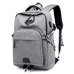 Laptop Bag USB Charge Backpack For Men