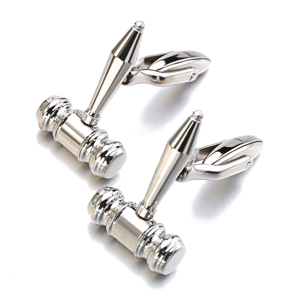 Men's Stainless Steel Hammer Cufflinks