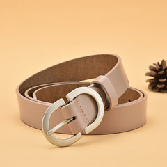 All-Match Belt pure Cowhide Korean Style Simple Pin Buckle Belt