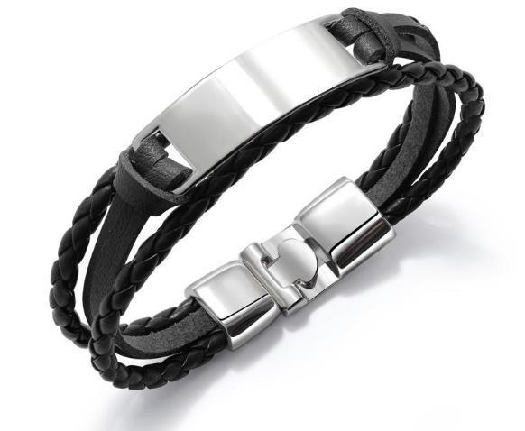 Men’s Multilayer Leather Bracelet