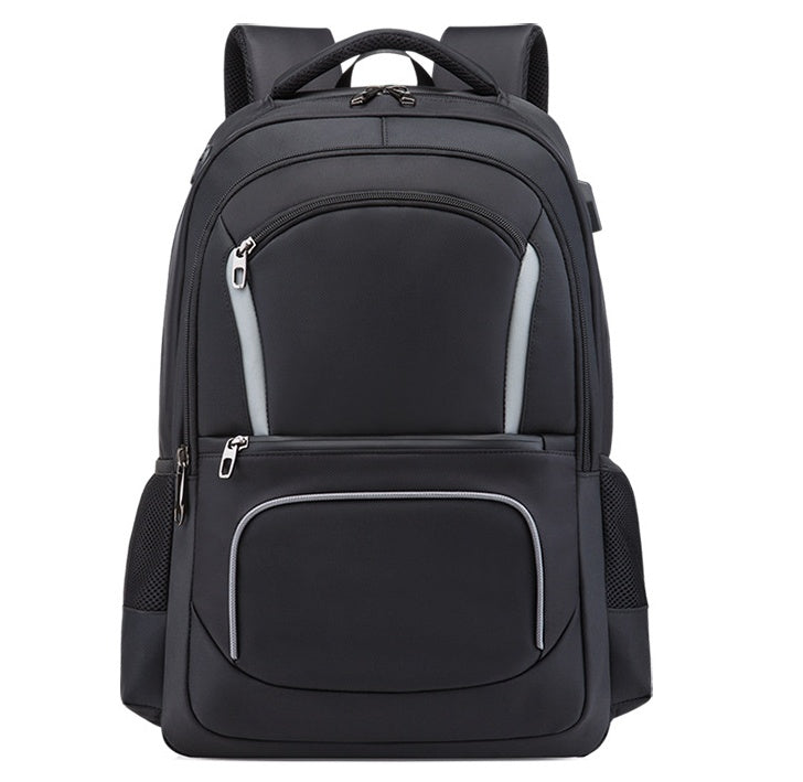 Men's Anti-Theft Waterproof Bag Large Capacity Laptop Usb Business Backpack
