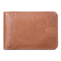 European and American RFID Men's Leather Wallet