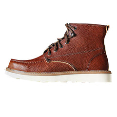 Retro British Outdoor Genuine Leather High-Top Casual Boots For Men