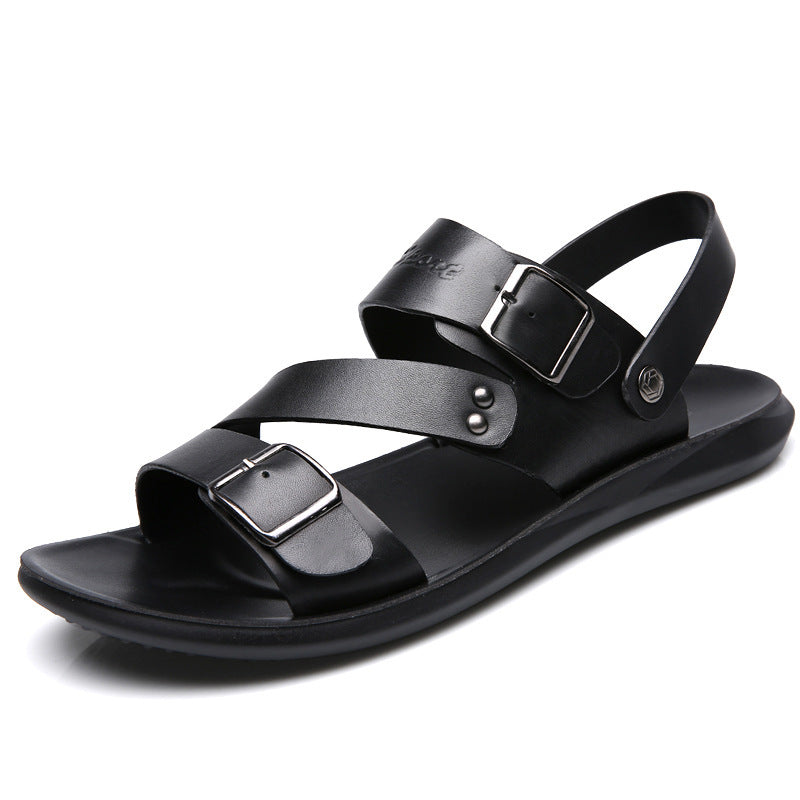 Men’s Barefoot Style Sandals – Casual Buckle Design