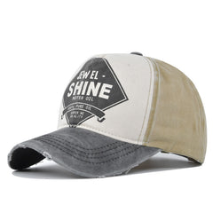 Casual Style Retro Baseball Cap – Vintage-Inspired Everyday Hat for Men