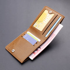 Men's Retro Buckle Pocket Wallet