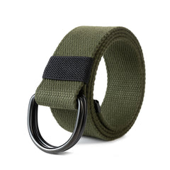 Double Ring Buckle Belt For Men