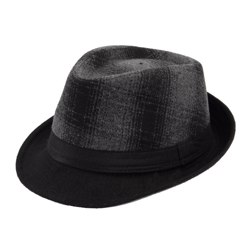 Men’s Woolen Top Hat – Classic Autumn & Spring Fashion Accessory