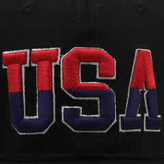 USA Embroidered Baseball Cap – Unisex Outdoor Casual Couple Hat