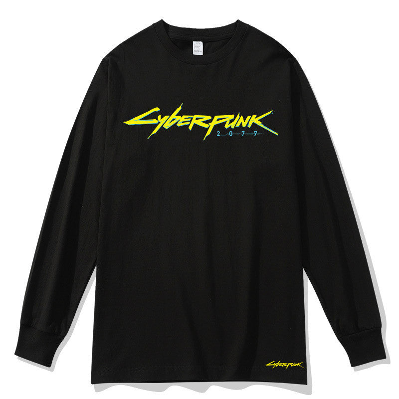Autumn Long Sleeved T Shirt Cyberpunk 2077 Game