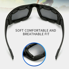 Eye Comfort Windshield Cycling Outdoor Sports Glasses UV Protection For Men