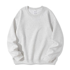 Autumn And Winter American Retro Composite Crew Neck Pullover Sweatshirt Men