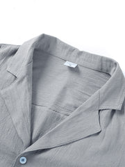 Men’s Casual Button Down Shirt – Short Sleeve