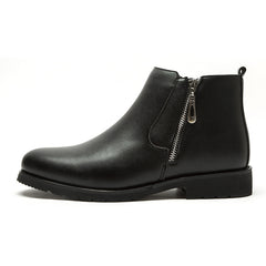 Men's Cotton Leather Formal Boots