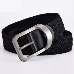 Casual Woven Canvas Belt For Men