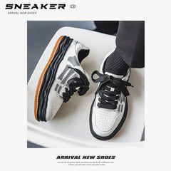 Men’s Reflective Retro Platform Sneakers