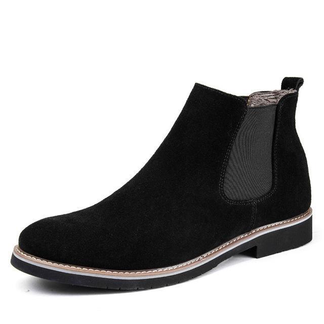 Men's Cow Leather Casual Boots