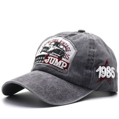 Vintage Embroidered Baseball Cap – Casual Streetwear Hat