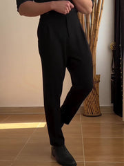 Men's Straight Drape Business Casual Pants