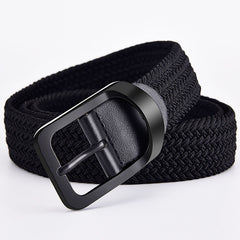 Casual Woven Canvas Belt For Men